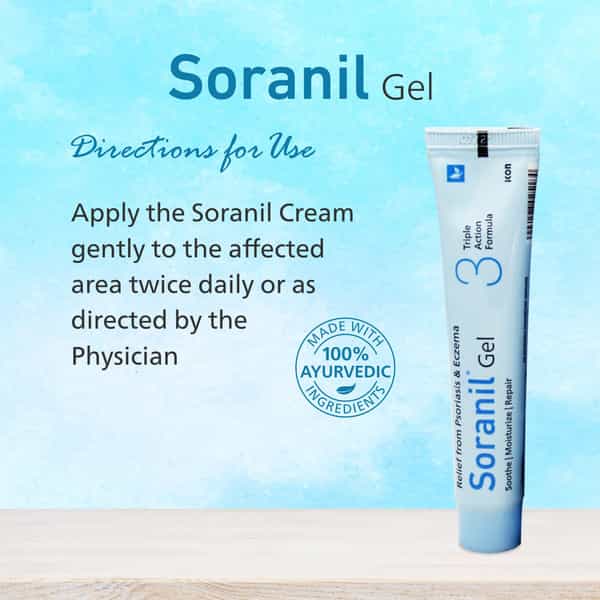 Soranil Gel 30 Gm | Blend Of Ayurvedic Herbs That Restores Skin Health (Pack Of 2)
