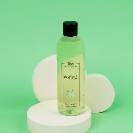 The Bath Store Moringa Body Wash With Natural Ingredients Moisturizing Body Wash - 300ml