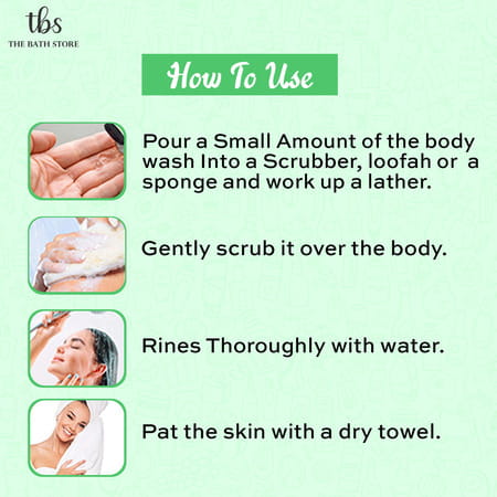 The Bath Store Moringa Body Wash With Natural Ingredients Moisturizing Body Wash - 300ml