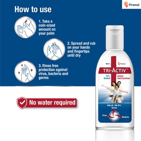 Tri-Activ Sanitizing Hand Rub - 50ml