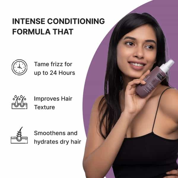 Bare Anatomy Expert Anti-Frizz Leave-In Conditioner For Smooth | Shiny Hair | All Hair Types-150Ml