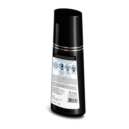 Nisha Quick Hair Color | 5 Minutes Shampoo Hair Colour Original Black 180ml | 5 Weeks Long Lasting
