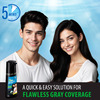 Nisha Quick Hair Color | 5 Minutes Shampoo Hair Colour Original Black 180ml | 5 Weeks Long Lasting