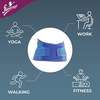 Flamingo Premium Lumbar Sacro Support Belt (L.s. Belt)|Back Brace For Men And Women|Size - Xl (Blue)