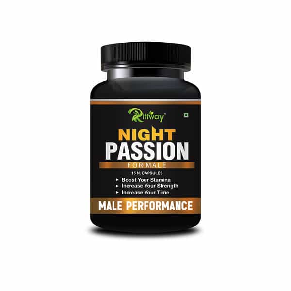 Night Passion Herbal Capsules For Formulation Longer Harder Erection Better Vitality (15 Capsules)