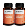 Hk Vitals Multivitamin With Probiotics (120 Tablets) | For Men And Women