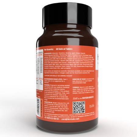 Hk Vitals Multivitamin With Probiotics (120 Tablets) | For Men And Women