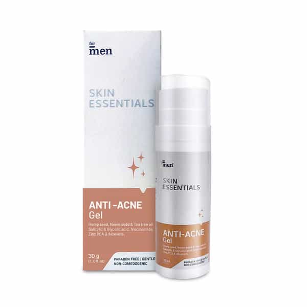 Formen Anti Acne Gel With Niacinamide & Salicylic Acid For Acne Prone Skin & Acne Scars/Marks (30Gm)