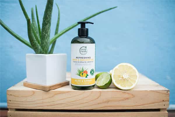 Petal Fresh Refreshing Bath & Shower Gel Aloe & Citrus 475 Ml