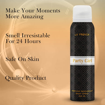 La French Party Girl Deodorant For Women | 150ml