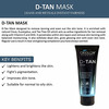 Oxyglow Herbals D-Tan Mask|Lightens And Brightens The Skin|Skin Polishing (50Gram)
