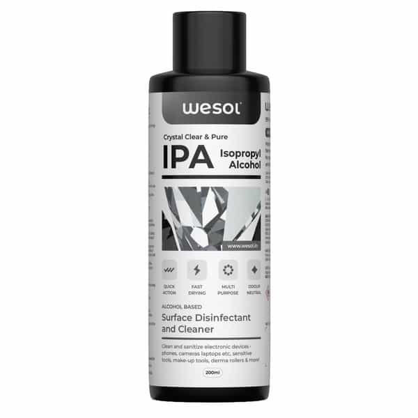 Wesol Ipa Isopropyl Alcohol 99.9% Electronics Cleaner Spray 200 Ml