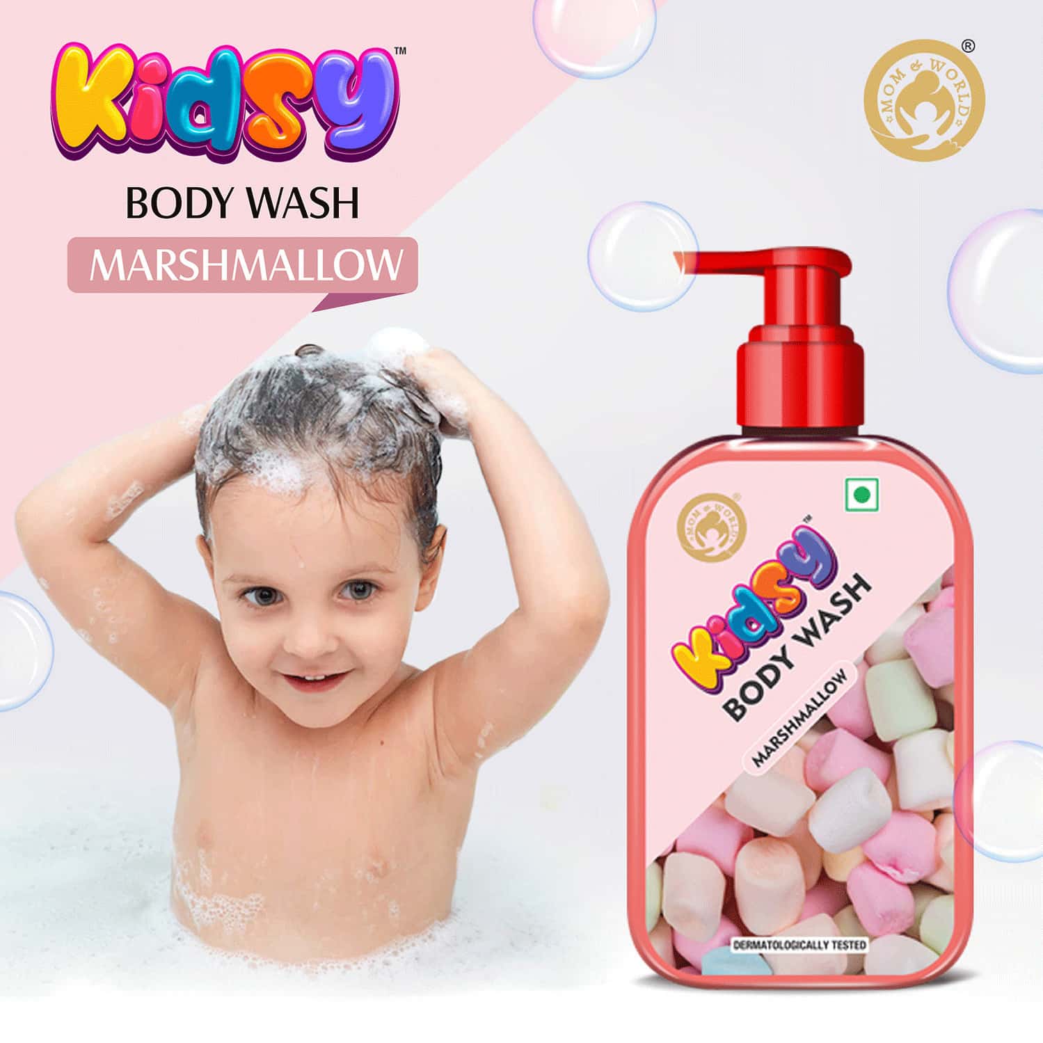 Buy MOM & WORLD KIDSY MARSHMALLOW BODY WASH NO TEARS NO SLS FOR KIDS PH