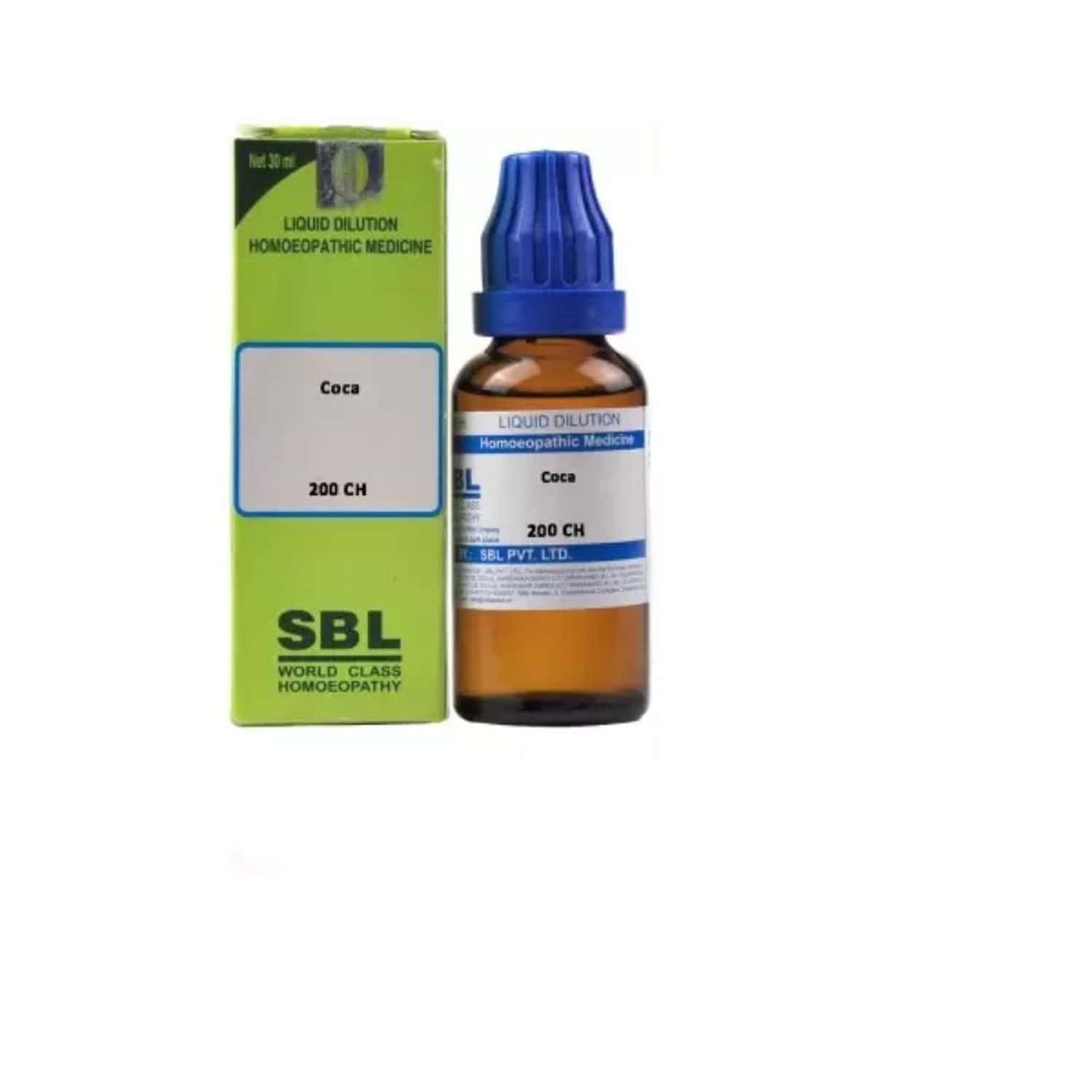 Sbl Coca Dilution Homeopathic Medicine 200 Ch 30 Ml Pack Of 3