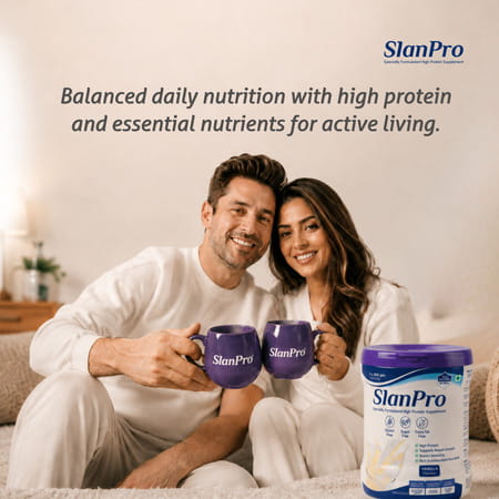 Slaney Slanpro Protein Powder | Vanilla Flavour 400G
