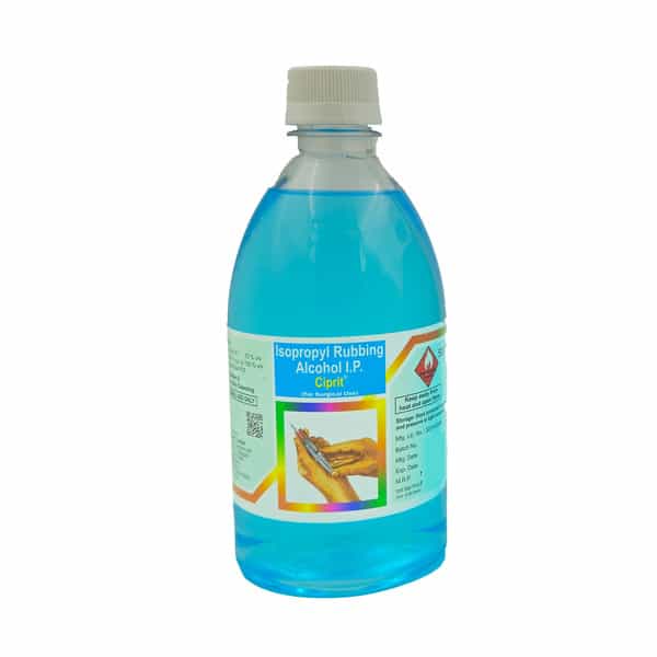Agrawal Ciprit (Isopropyl Rubbing Alcohol) I.p. - 500Ml