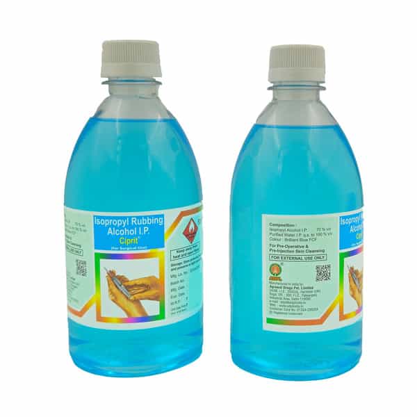 Agrawal Ciprit (Isopropyl Rubbing Alcohol) I.p. - 500Ml