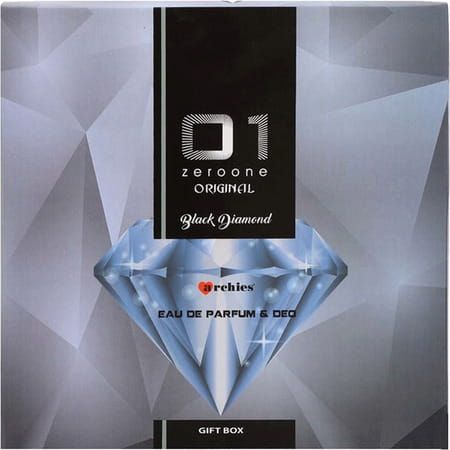 Archies Black Parfum Original 50 Ml & Black Deo Original 200 Ml