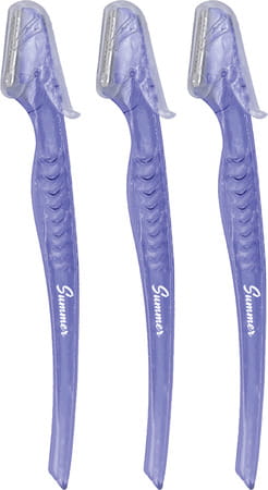Summer By Zlade Face And Eyebrow Razor For Women Painless Facial Hair Removal -Pack Of 3