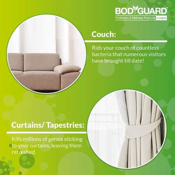 Bodyguard Multipurpose Alcohol Based Disinfectant Spray-400 Ml