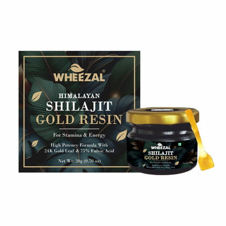 Wheezal Himalayan Shilajit Gold Resin (20 Gm)