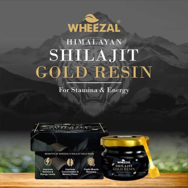 Wheezal Himalayan Shilajit Gold Resin (20 Gm)