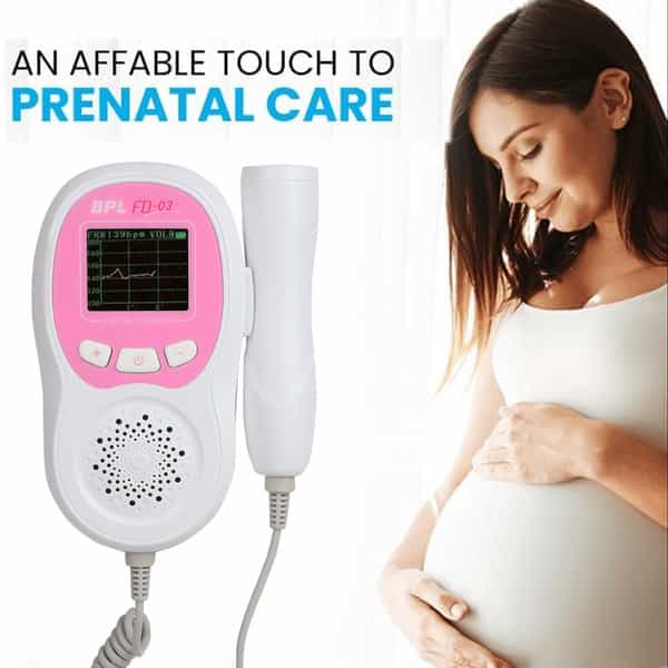 Bpl Medical Technologies Fd-03 Fetal Doppler - White