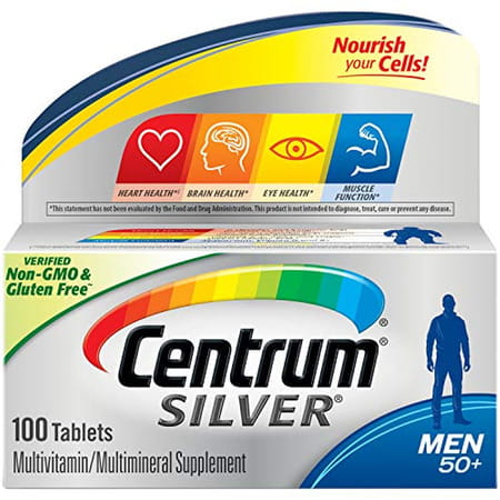 Centrum Silver Men 50+ Multivitamin | 100 Count