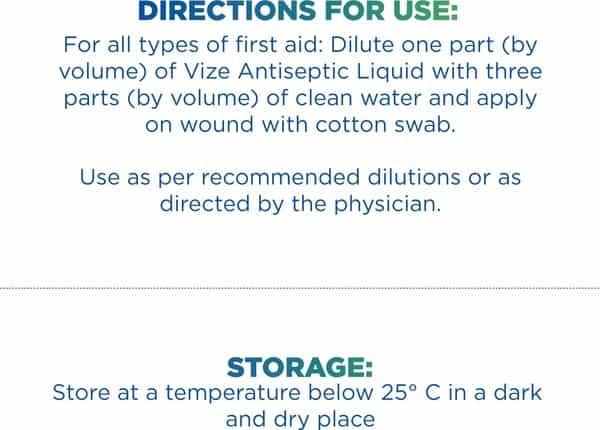 Vize Antiseptic Liquid - 500 Ml