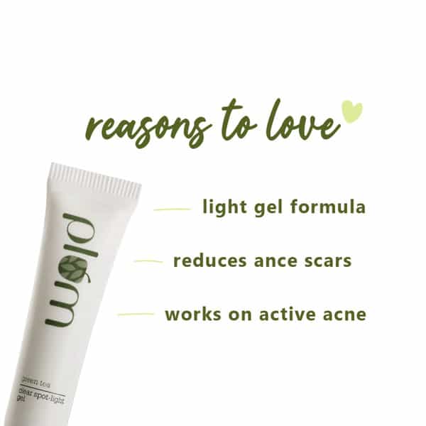 Plum Green Tea Clear Spot- Light Gel - 15 Ml
