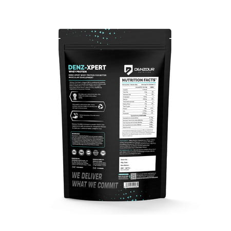 Denzour Nutrition Denz - Xpert Whey Protein Powder | 5 Sachets | Multi Flavour - (5 Servings) - 180g