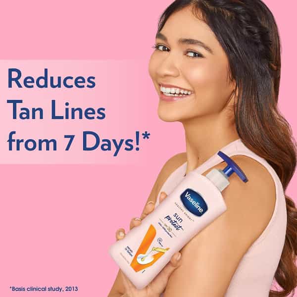 Vaseline Healthy White Sun + Pollution Protection Body Lotion Spf 30 Bottle Of 400 Ml
