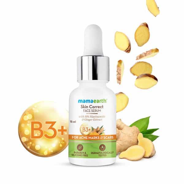 Mamaearth For Acne Marks & Scars Skin Correct Face Serum 30 Ml