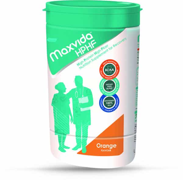 Maxvida Hphf Orange Nutrition Supplement Jar Of 400 G