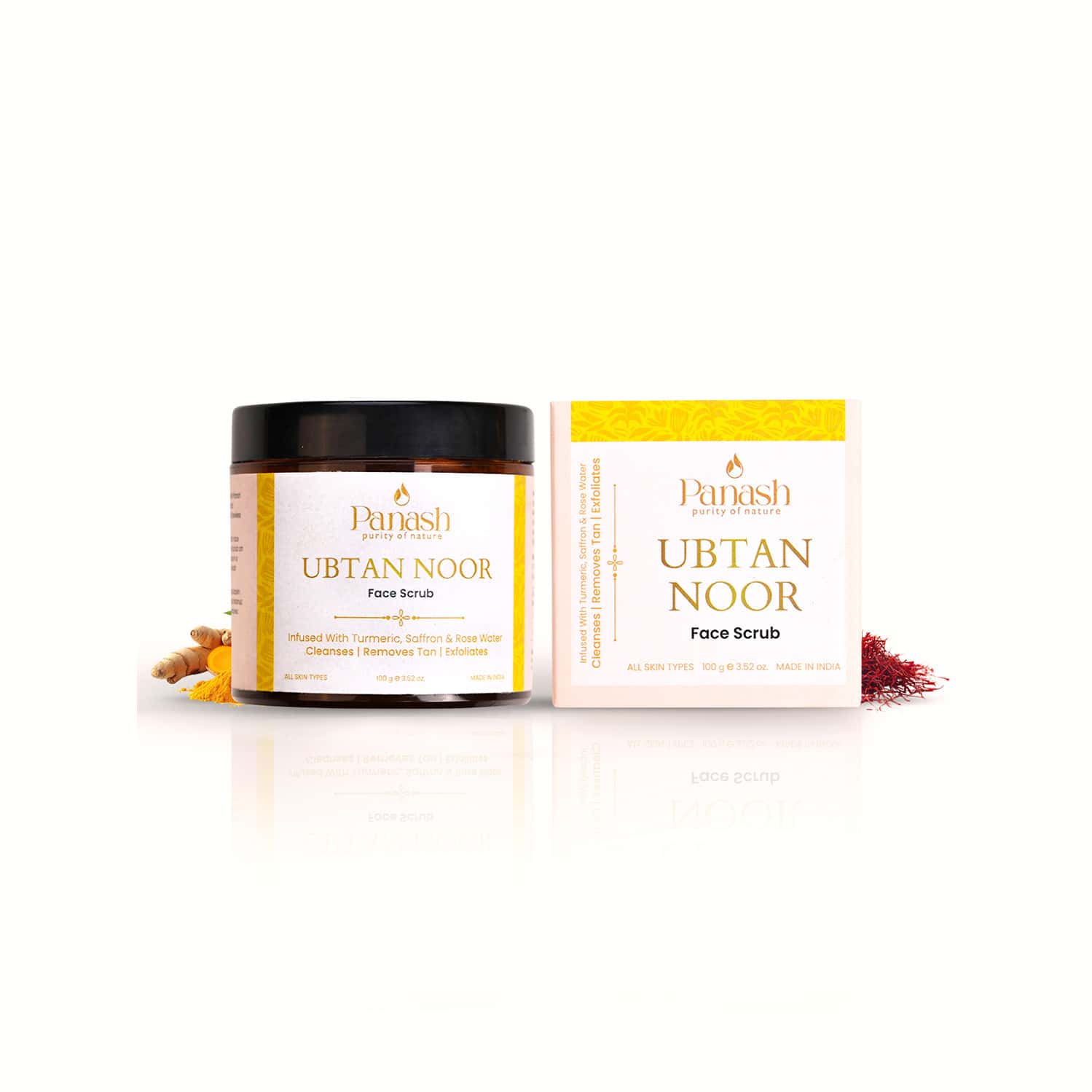 Panash Ubtan Noor Face Scrub 100 Gm