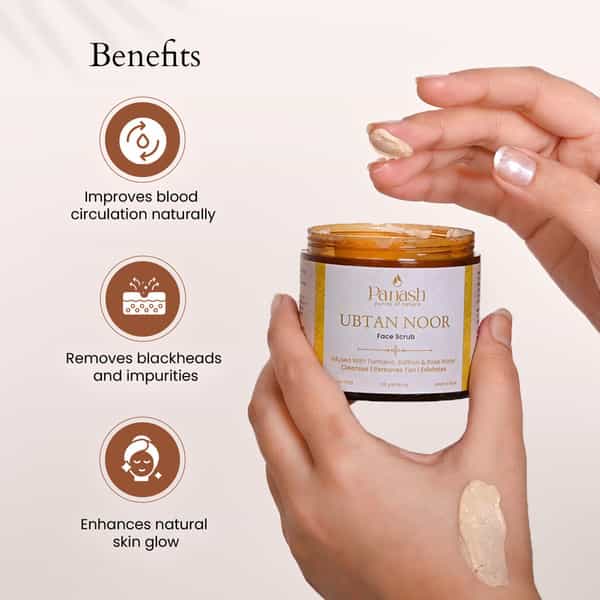 Panash Ubtan Noor Face Scrub 100 Gm