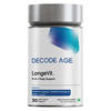 Decode Age Longevit Supplement | Nad+ Supplement Blend | Supports Energy | Immunity | Veg - 30n