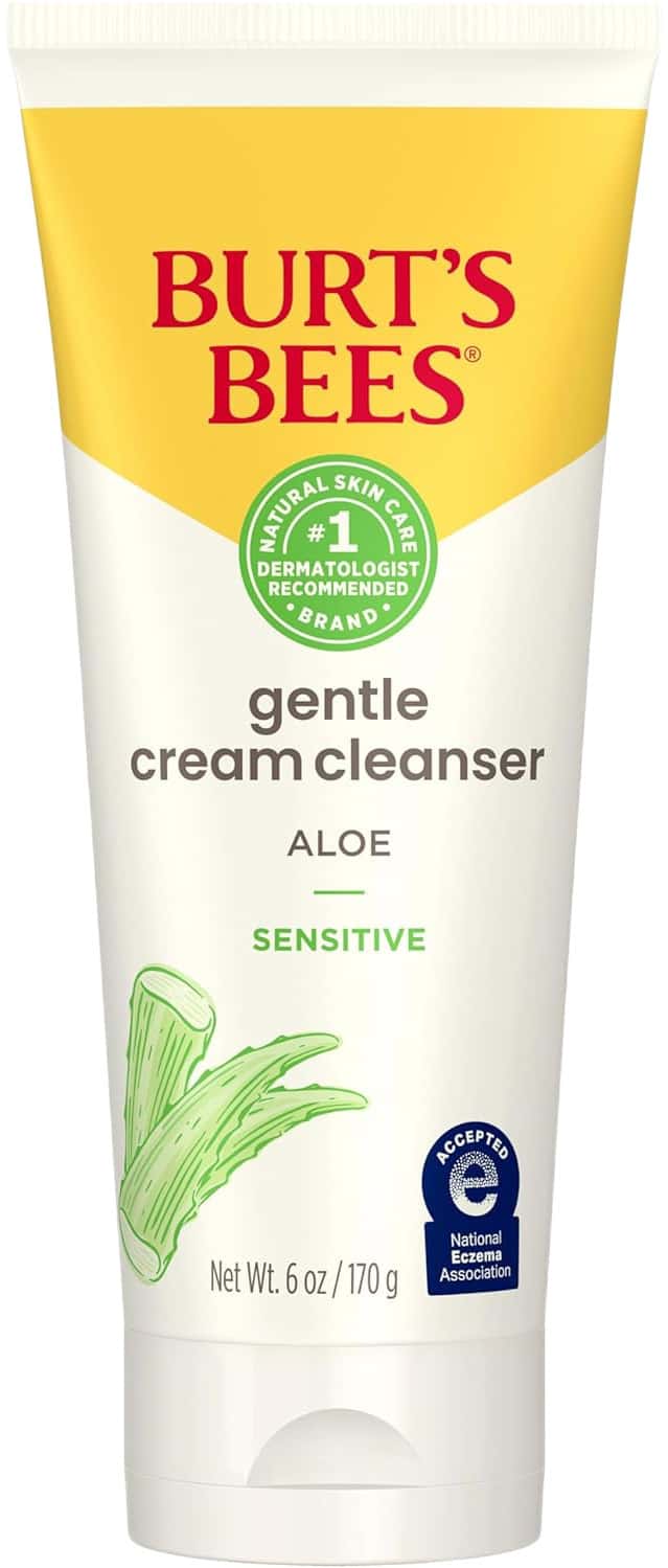 Burt'S Bees Gentle Cream Cleanser | Aloe | Sensitive Skin | 170g