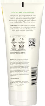 Burt's Bees Gentle Cream Cleanser | Aloe | Sensitive Skin | 170G