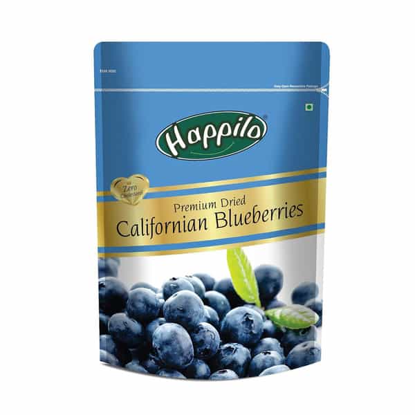 Happilo Premium Dried Californian Blueberries 150G