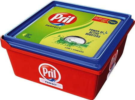 Pril Lime + Vinegar Dish Wash Bar - 500 G
