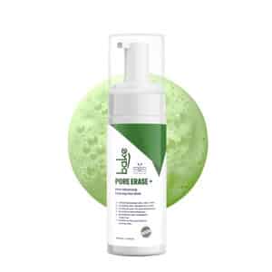 Bake Pore Erase Foaming Face Wash With Glycolic | Salicylic & Mandelic (100ml)