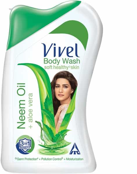 Vivel 3In1 Beauty Protection Body Wash With Neem Oil & Aloe Vera In Bottle- 200Ml