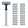 Hajamat Ace Iii- 3 Blade Shaving Razor For Men & Women| (1 Handle 10 Blades)