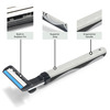 Hajamat Ace Iii- 3 Blade Shaving Razor For Men & Women| (1 Handle 10 Blades)