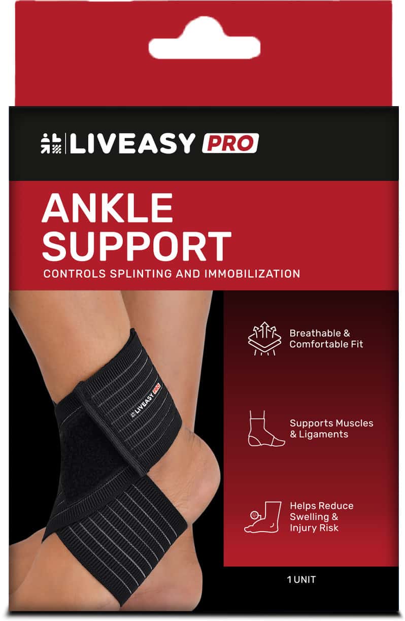 Liveasy Pro Ortho Care Ankle Support Size L