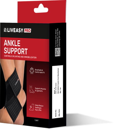 Liveasy Pro Ortho Care Ankle Support Size L