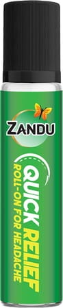 Zandu Quick Relief Roll-On For Headache 9 Ml