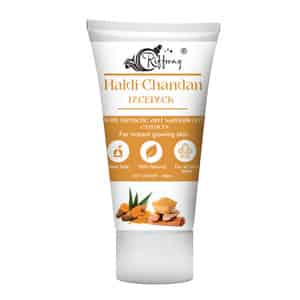 Haldi Chandan Face Pack Natural Turmeric & Sandalwood For Bright | Clear Skin (200ml)