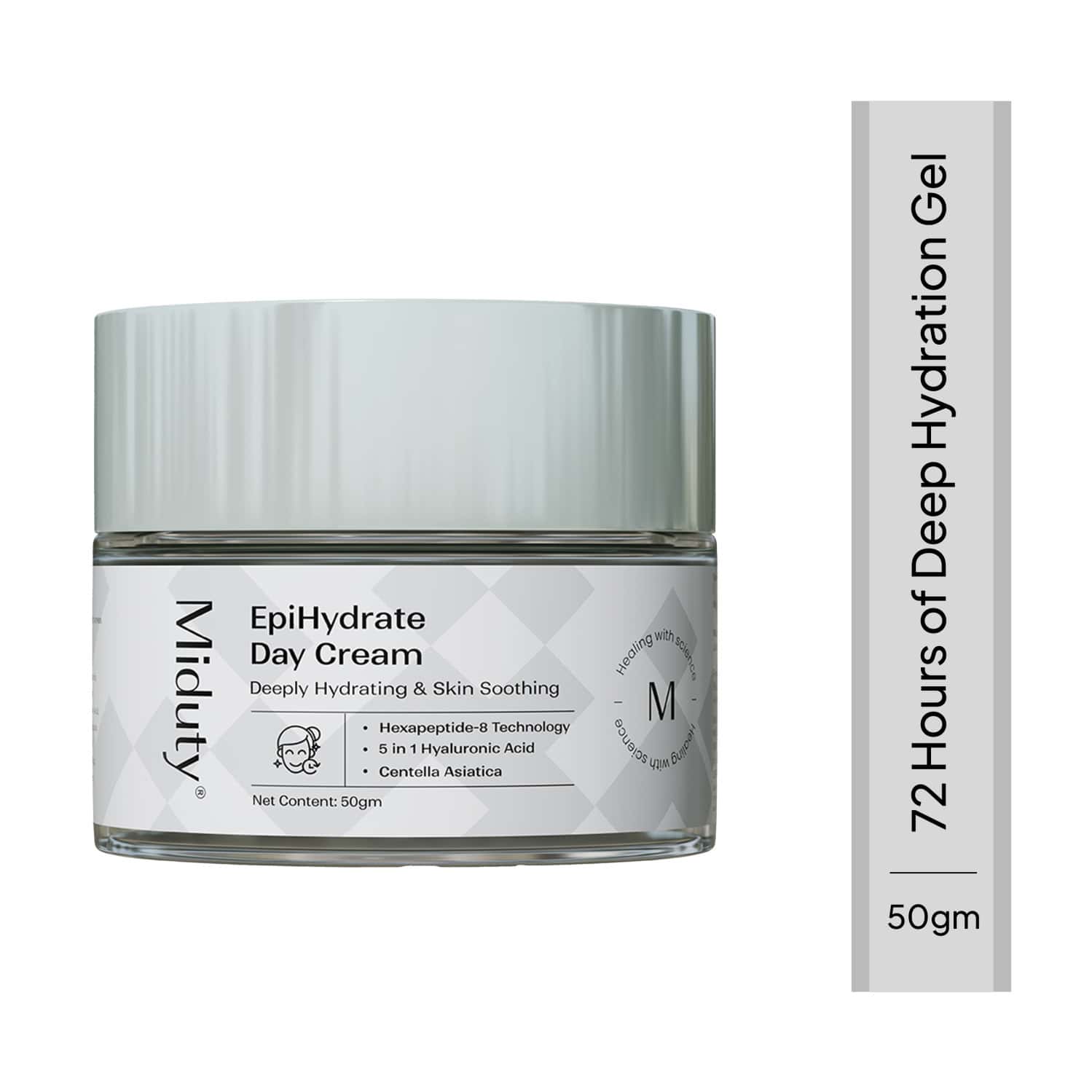 Miduty Epihydrate - 72 Hrs Moisture Lock - Hyaluronic Acid -skin Hydration - Lightweight Gel - 50g